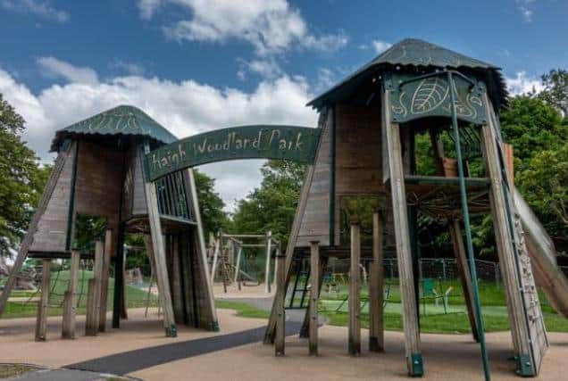 Haigh Woodland Park play area