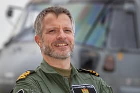 Commander Rob O'Kane. Image: Royal Navy