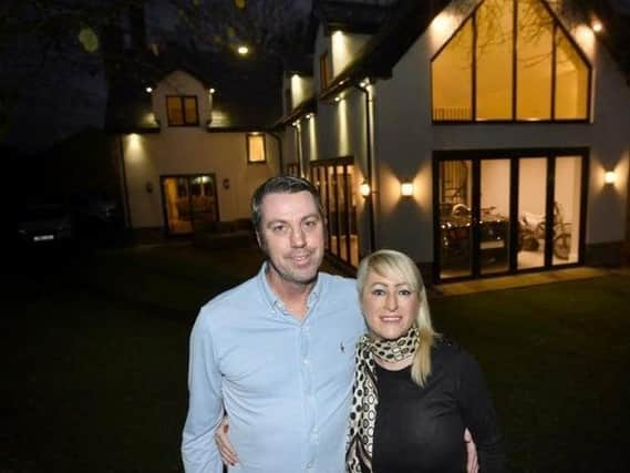 Jennifer Matthews and her husband David are raffling off their bespoke five-bedroom home