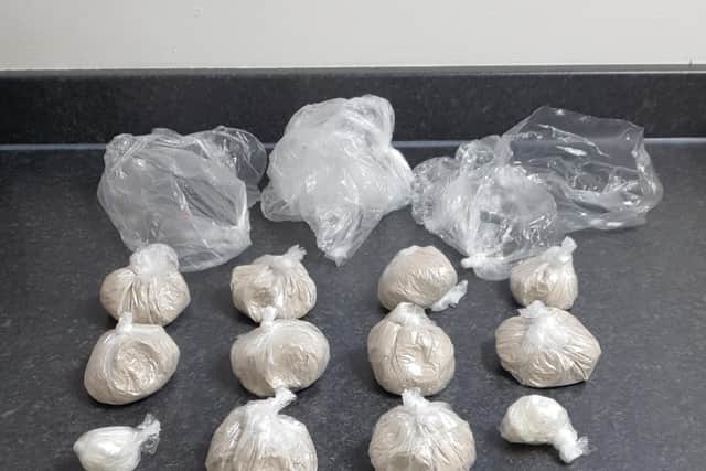More drugs seized by officers from the County Lines Taskforce at Wigan North Western railway station