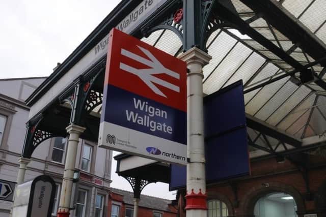 Journeys from Wigan's railway stations are being affected by the adverse weather conditions