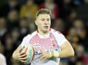 George Williams playing for England. Picture: SWPix