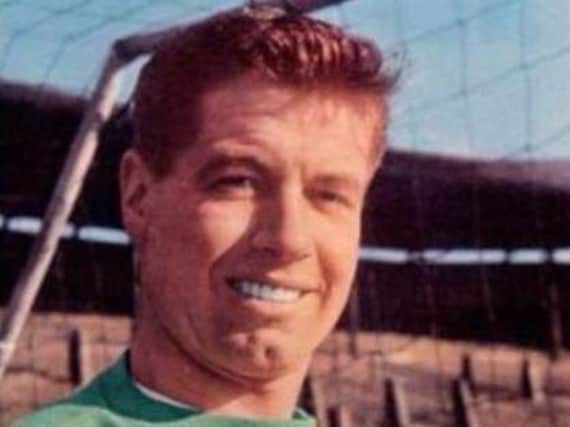 Goalkeeper Fred Else who hailed from Standish