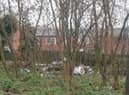 Fly-tipped rubbish in Higher Ince