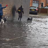 Some of the flooding in Wigan