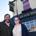 Carl Jump and Ellie Thompson