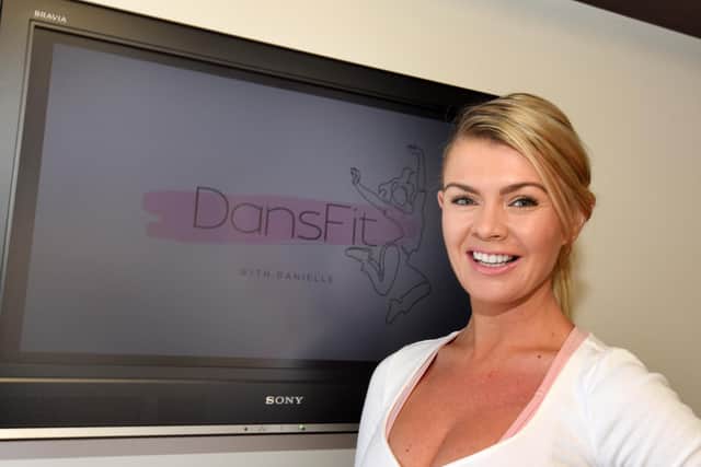 Danielle has set up DansFit With Danielle to do sessions on Instagram Live