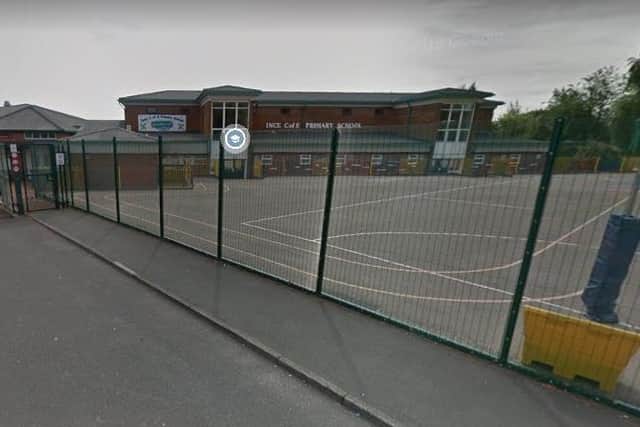 Ince CE Primary School. Pic: Google Street View