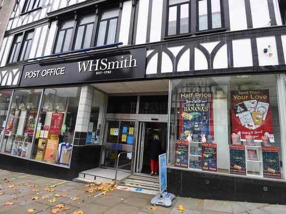 Wigan's WHSmith store at the top of Standishgate