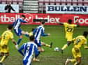 Jamie Proctor scores his first goal for Latics