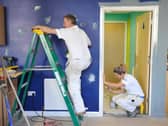 After painting a room, you can step back and see what you've accomplished