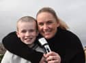 Ryan Fletcher with mum Janine