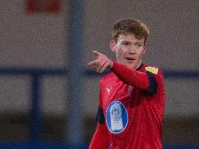 Luke Robinson is a Scotland Under-19 international