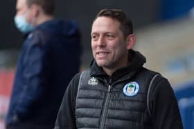 Leam Richardson at Oxford United's ground on Sunday