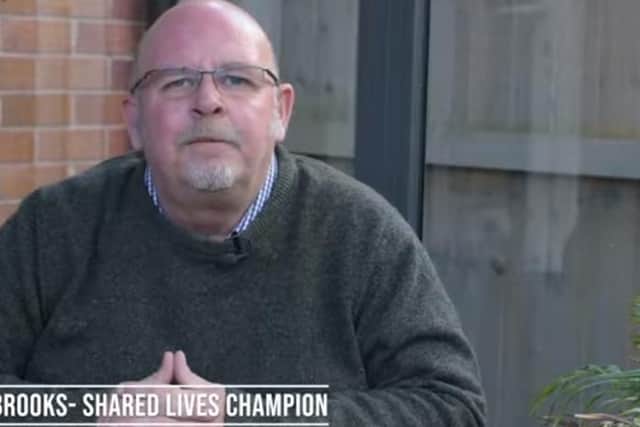 Shared Lives champion Simon Brooks