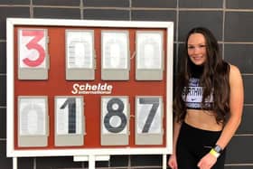 Wigan's Emily Borthwick set a new personal best