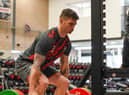 John Bateman in training