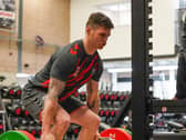 John Bateman in training