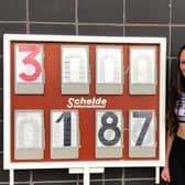 Emily Borthwick set a new PB last Sunday