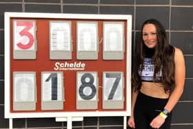 Emily Borthwick set a new PB last Sunday