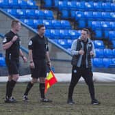 Leam Richardson was unimpressed with the officiating at Peterborough on Saturday