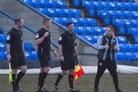 Leam Richardson was unimpressed with the officiating at Peterborough on Saturday