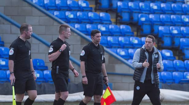 Leam Richardson was unimpressed with the officiating at Peterborough on Saturday