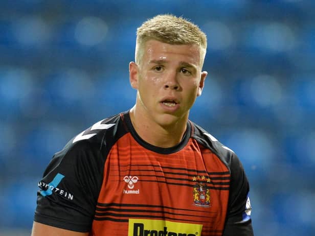 Harry Rushton at Wigan last year