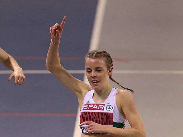 Birthday Girl Keely Hodgkinson Gets Perfect Gift Gb Duty Wigan Today
