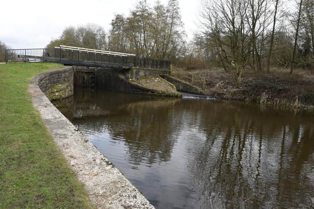 The body was found in a stretch of the canal near Leigh Street in Wigan