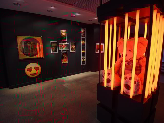 An exhibition at The Fire Within HQ in The Galleries in Wigan