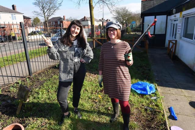Give It A Grow Wigan founders Victoria Finch and Alison Ball