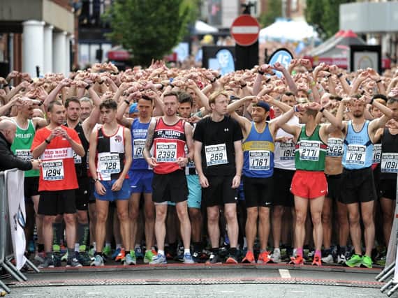 The start of the 2019 Wigan 10k