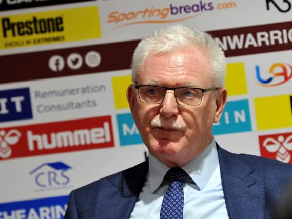 Wigan chairman Ian Lenagan