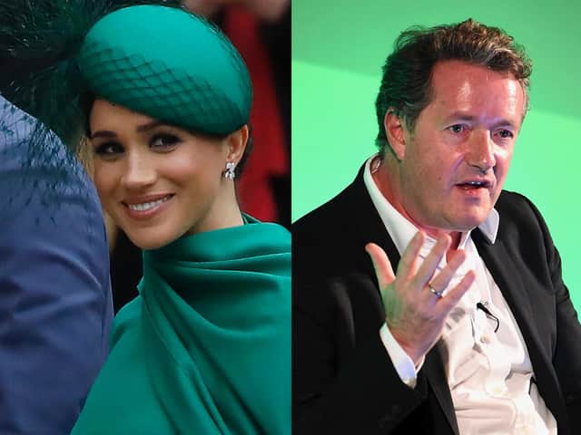 The Duchess of Sussex formally complained to ITV about Piers Morgan
