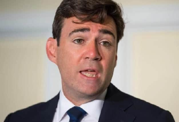 GM Mayor Andy Burnham