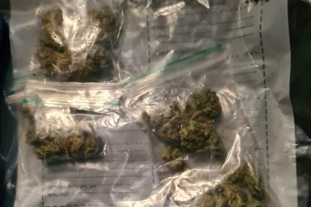 Drugs recovered from the vehicle in Woodcock Drive, Platt Bridge (Photo: GMP)