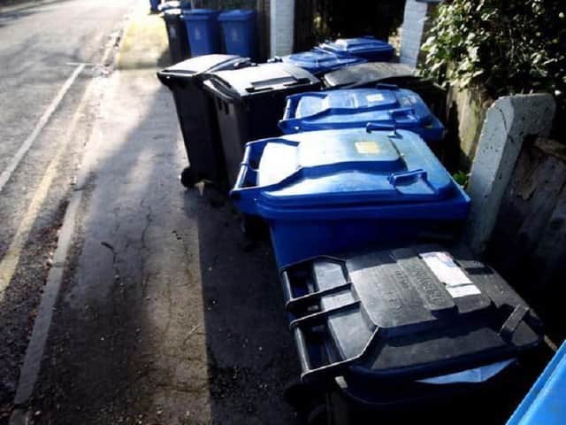 The amount of waste produced by each resident last year is as heavy as four washing machines