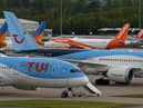 Planes at Manchester Airport. Photo by Getty Images