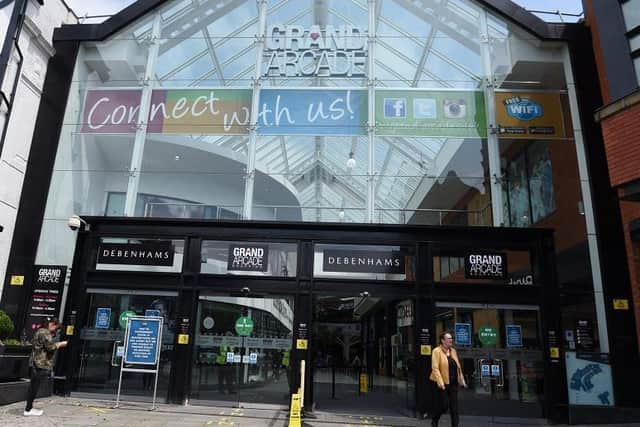 The Grand Arcade in Wigan town centre