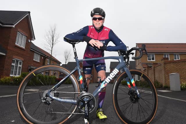 Steve Johnson is back on his bike and aiming to compete in Australia