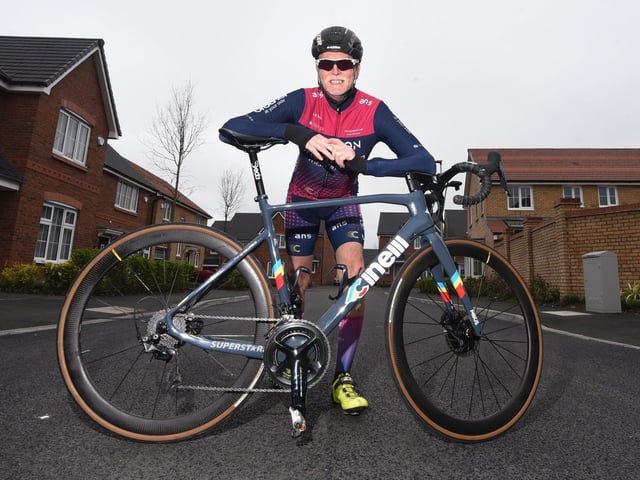 Steve Johnson is back on his bike and aiming to compete in Australia