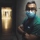 Shond Laha, a critical care consultant at Royal Preston Hospital, featured in an ITV documentary about the Covid crisis