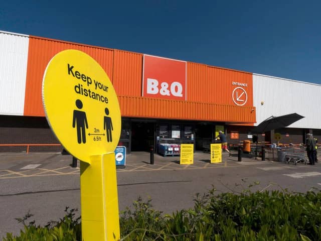 The owner of B&Q has cashed in on a DIY boom as millions of people stuck at home tried to improve their living conditions.