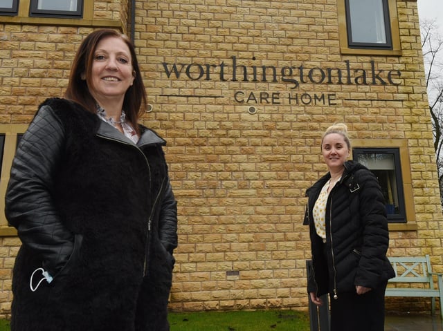 Manager Kim Jones and deputy manager Katy Grindley