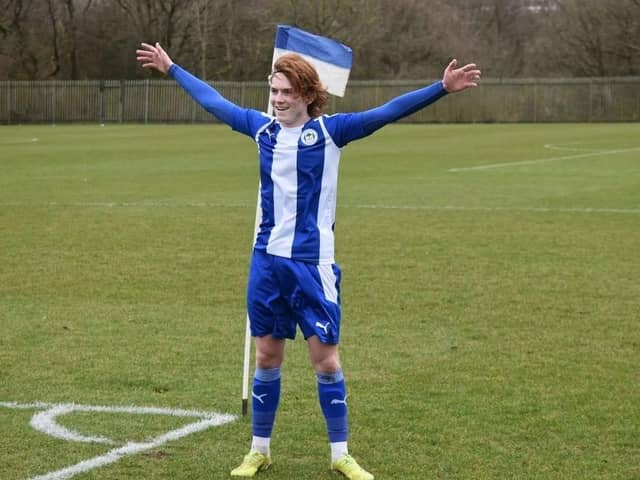 Sean McGurk was on the mark again for Latics Under-18s