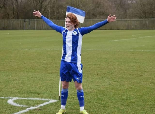 Sean McGurk was on the mark again for Latics Under-18s