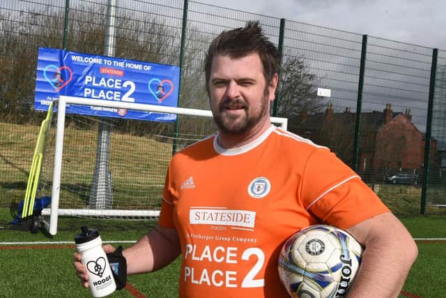 Peter Hill at Place 2 Place FC