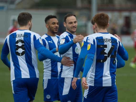 Latics are hoping to bounce back from last weekend's defeat at Accrington