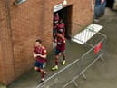 Ipswich emerge for battle from...the disabled toilets in the East Stand of the DW Stadium